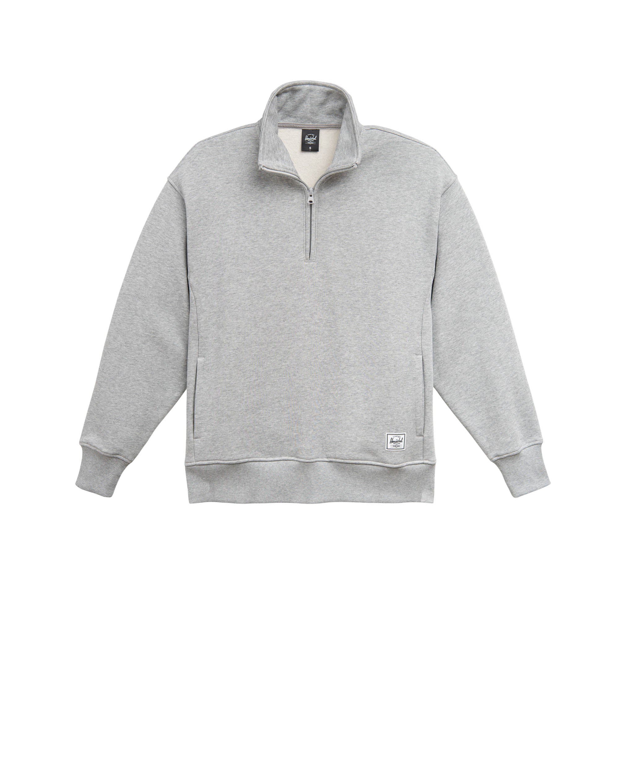Açık Gri Melanj Herschel Kapuşonlu Kadın Pamuk Sweatshirt