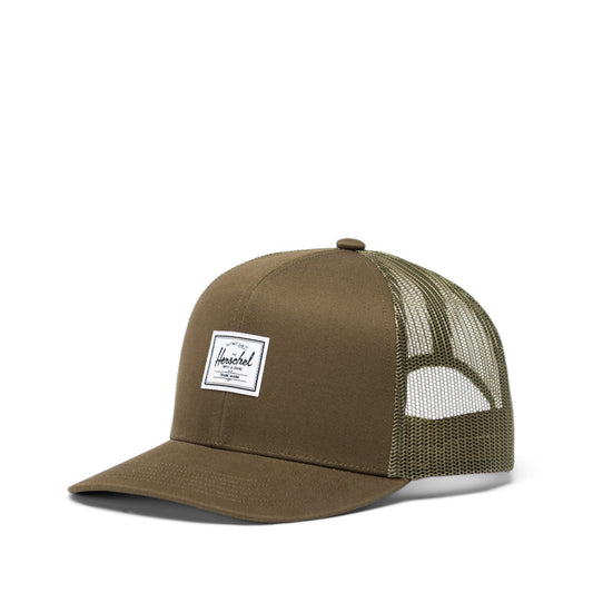 Haki Herschel Whaler Cotton Mesh Spor Şapka