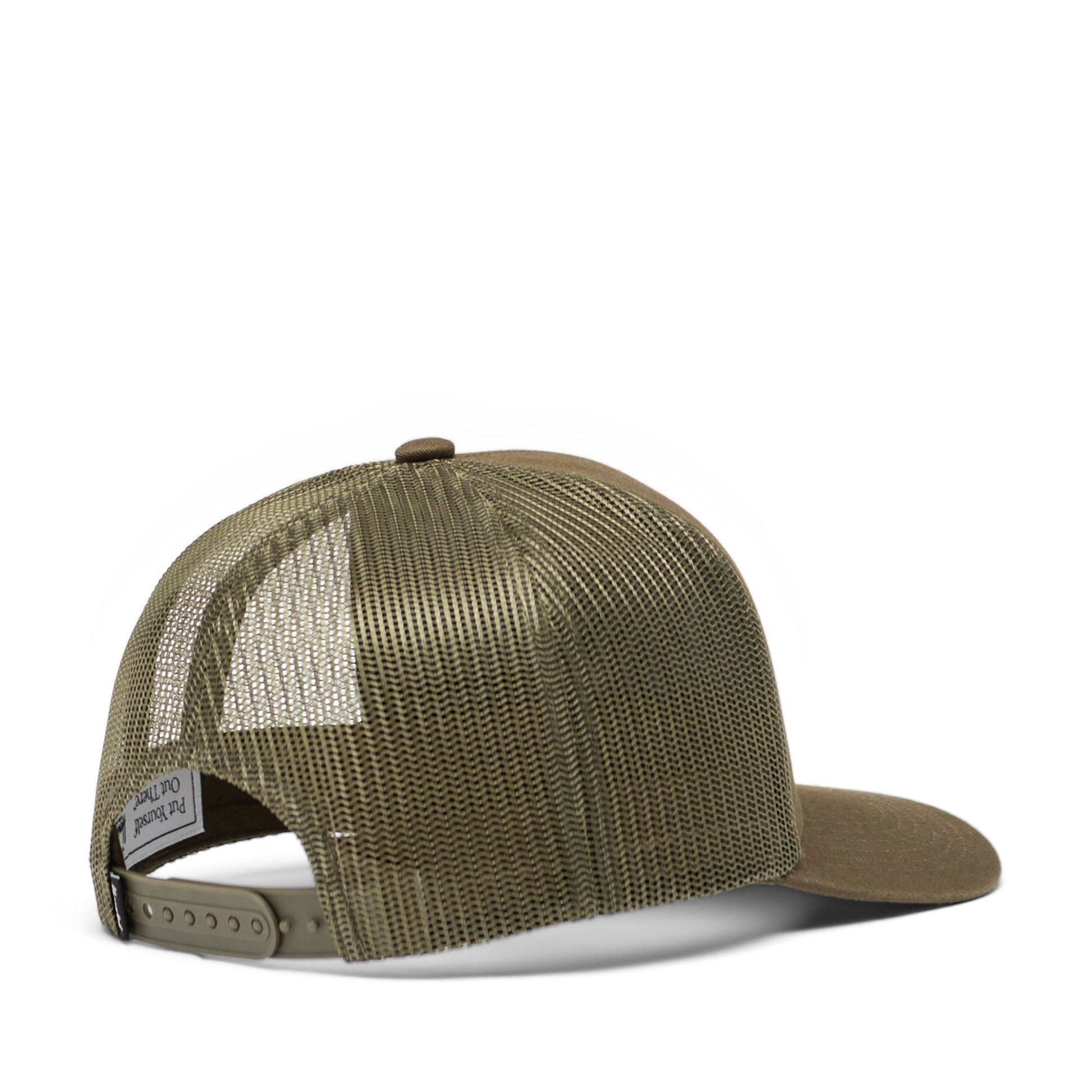 Haki Herschel Whaler Cotton Mesh Spor Şapka