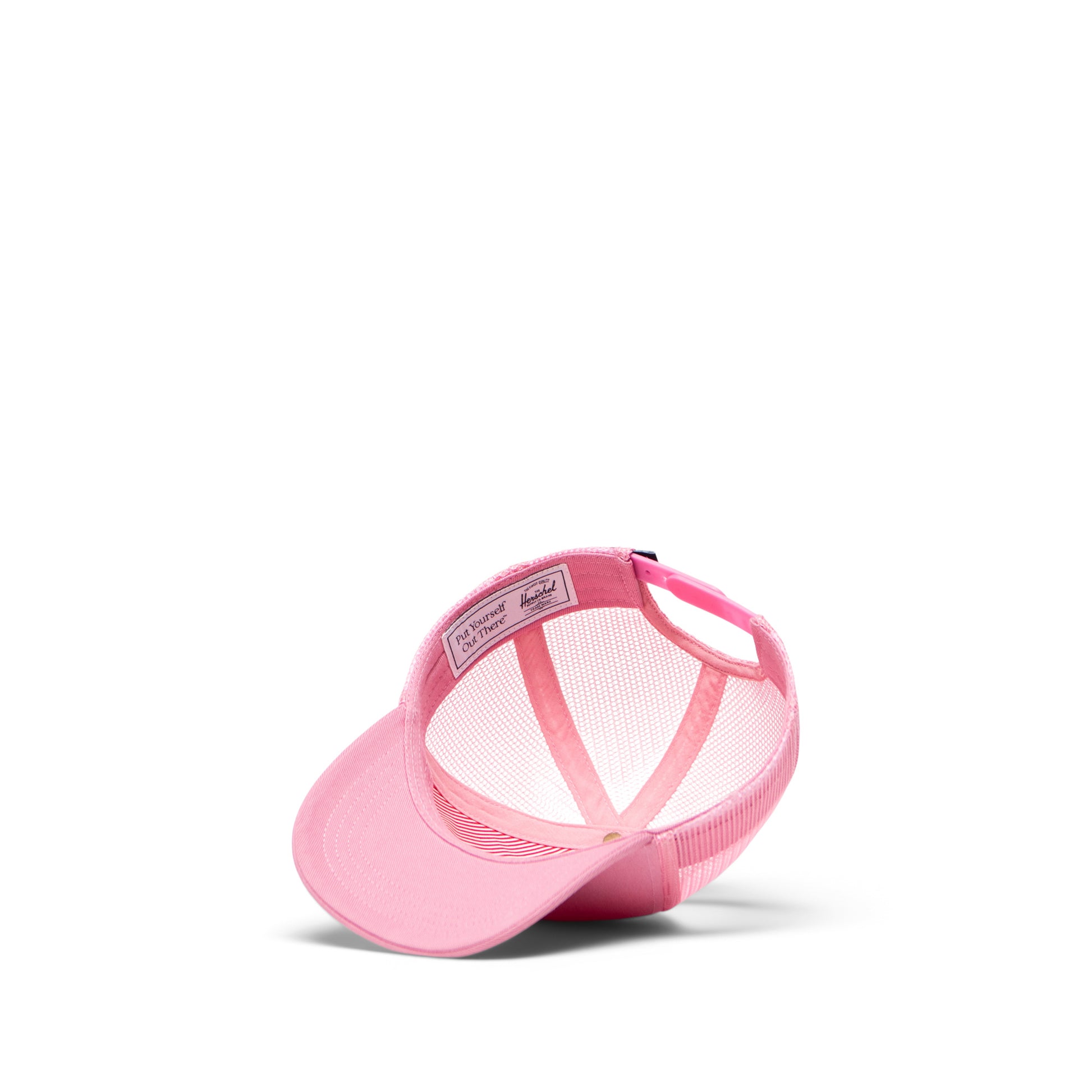 Açık Pembe Herschel Herscehl Whaler Cotton Mesh Bebek Şapka 6-18 Ay