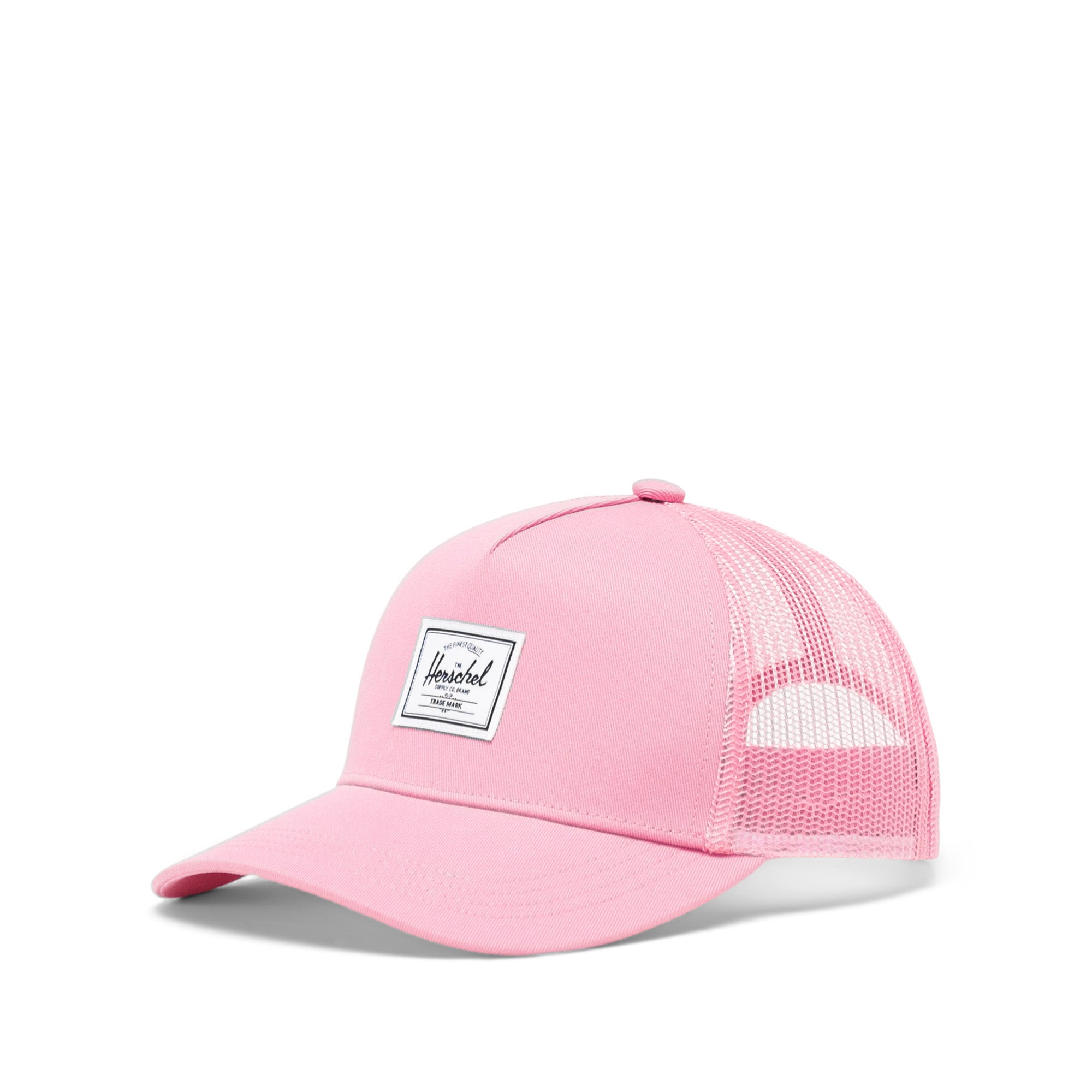 Açık Pembe Herschel Whaler Cotton Mesh Çocuk Şapkası 4+ Yaş