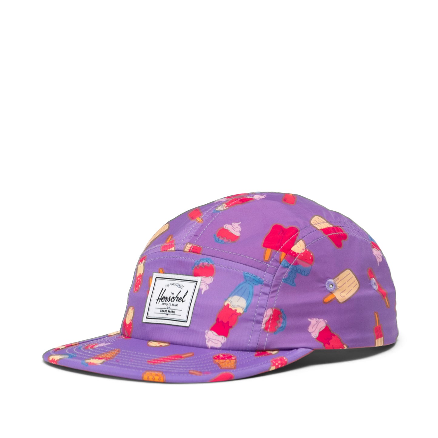 Lila Keepin' Cool Herschel UV Koruyuculu Çocuk Şapka 4+ Yaş
