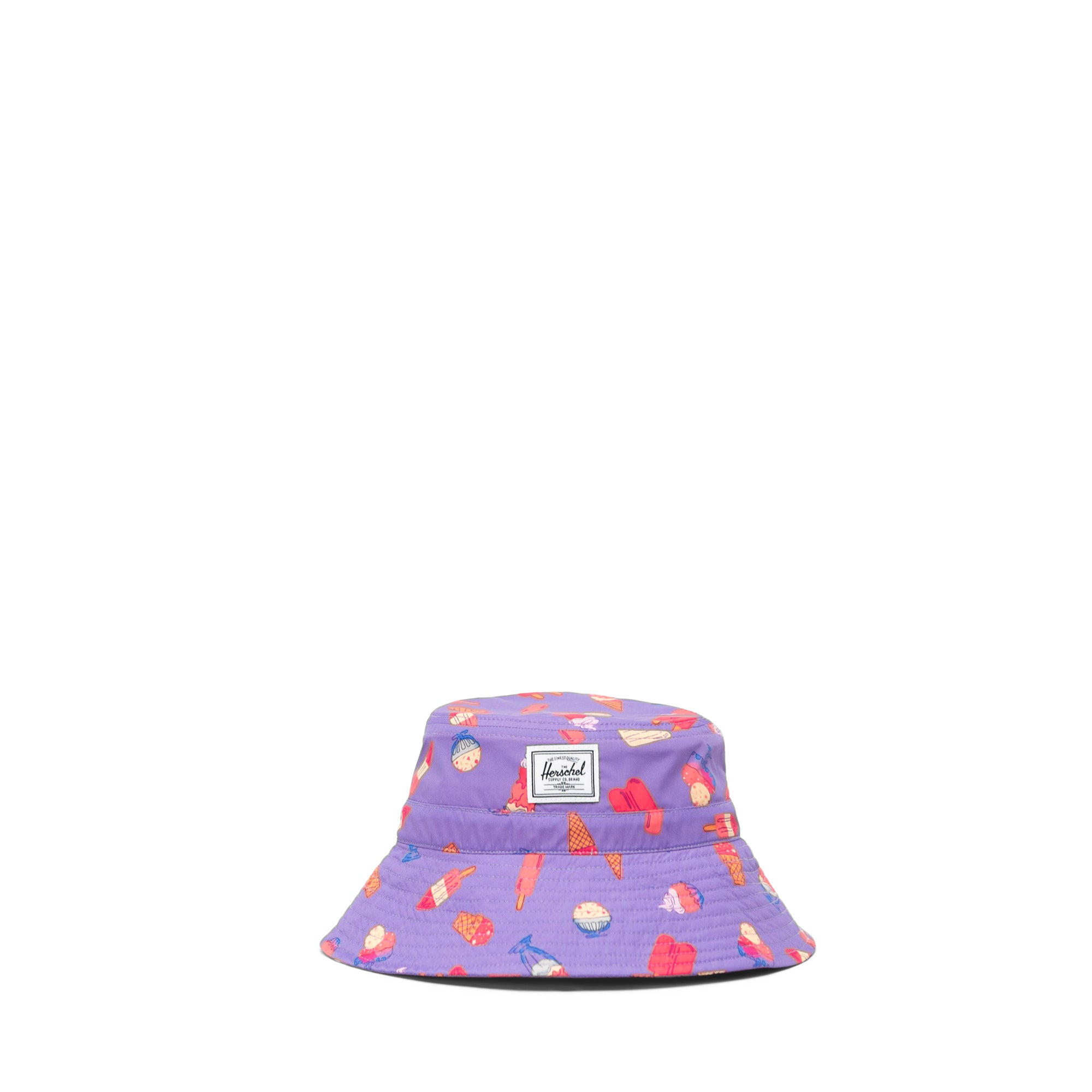 Lila Keepin' Cool Herschel Beach UV Bebek Bucket Şapka 6-18 Ay