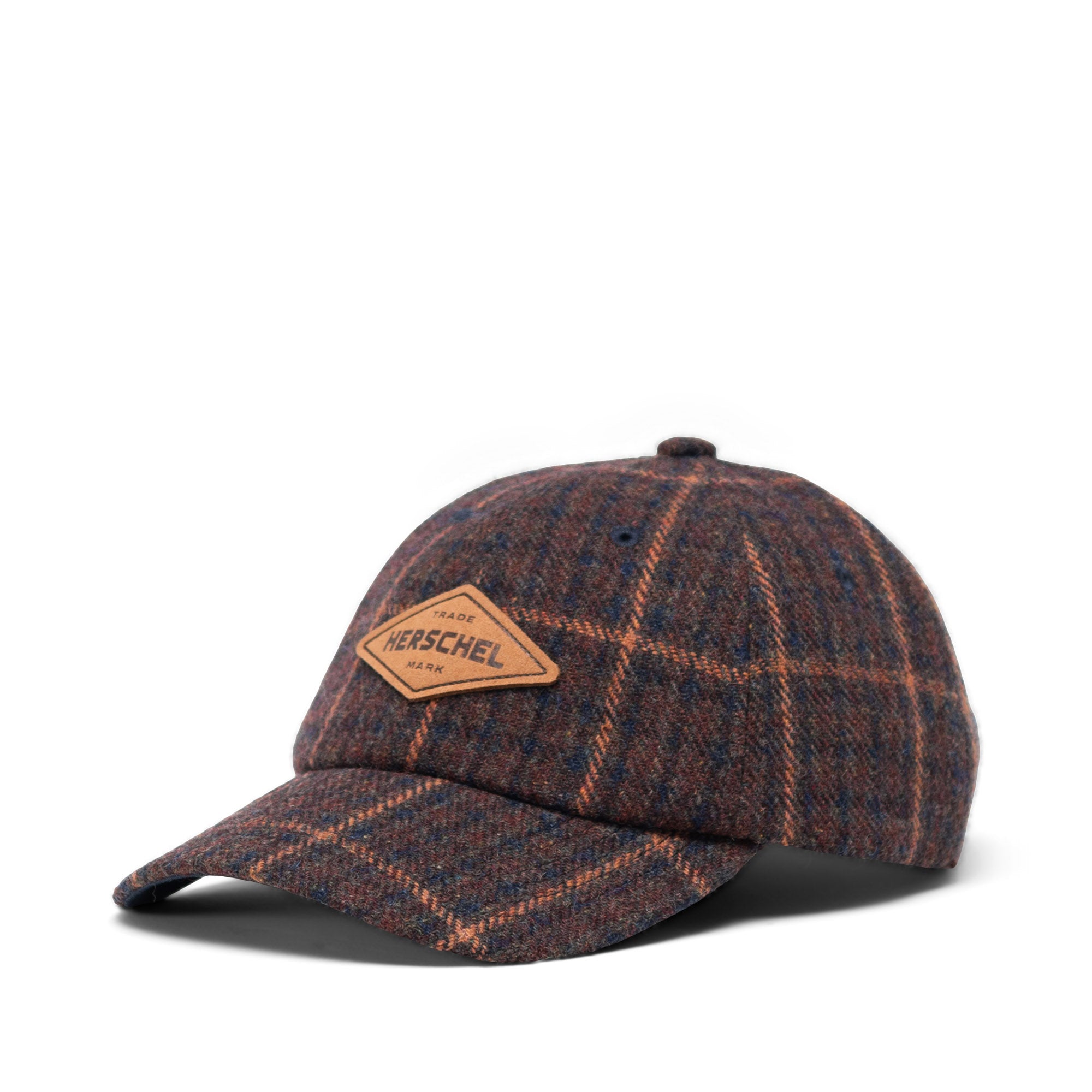 Koyu Ekose Herschel Sylas Plaid Şapka