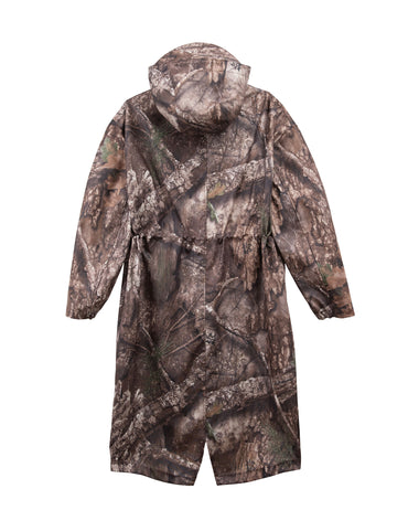Herschel Realtree® | Kamuflaj Desen, Su Geçirmez Kapüşonlu, Uzun Yağmurluk